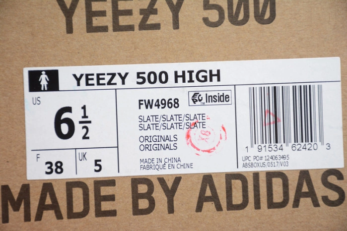ADIDAS YEEZY 500 HIGH SLATE FW4968