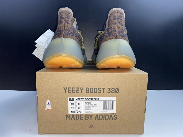 ADIDAS YEEZY BOOST 380 'Coffee gold’ NON-REFLECTIVE FZ4982