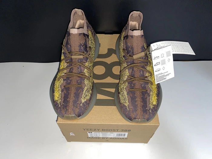 ADIDAS YEEZY BOOST 380 'Coffee gold’ NON-REFLECTIVE FZ4982
