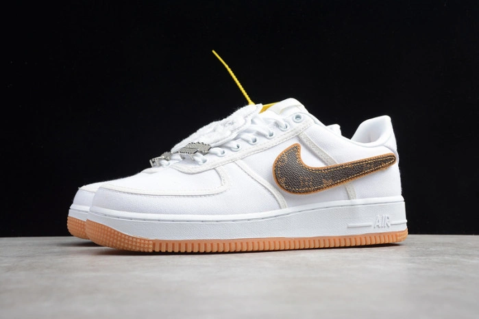 AIR FORCE 1 White LV  Head  Cover AQ4211  001