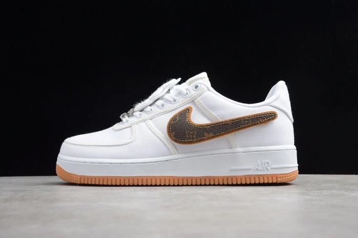 AIR FORCE 1 White LV  Head  Cover AQ4211  001