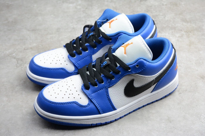 AIR JORDAN 1 LOW HYPER ROYAL ORANGE PEEL 553558-401