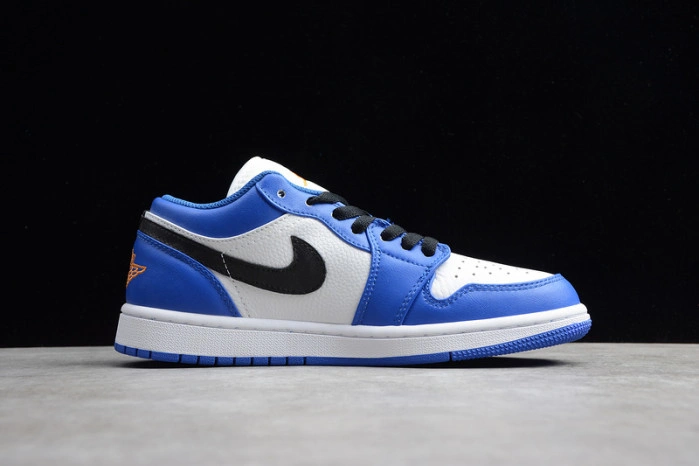 AIR JORDAN 1 LOW HYPER ROYAL ORANGE PEEL 553558-401