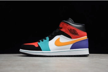 AIR JORDAN 1 MID BRED MULTI-COLOR 554724-125