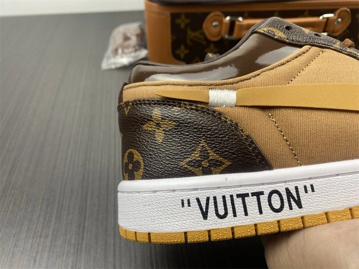 AIR JORDAN 1 O-W -LouiV Low Top (WITH CASE)