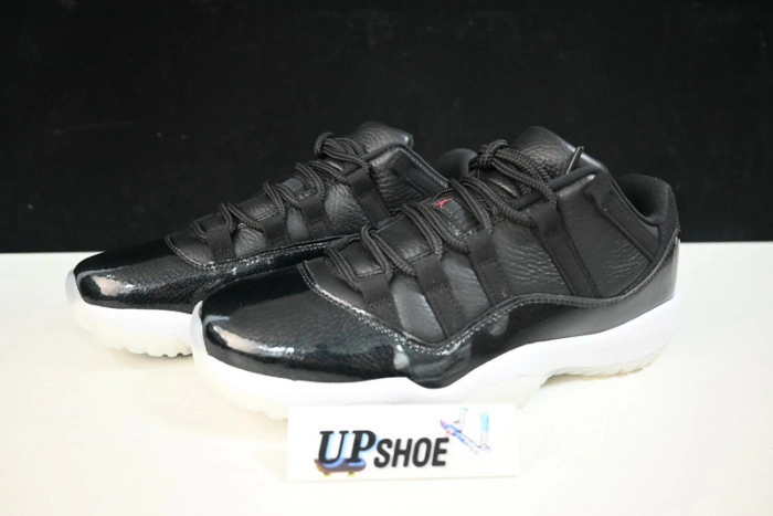 AIR JORDAN 11 RETRO LOW BLACK-WHITE AV2187 001
