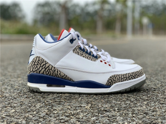 AIR JORDAN 3 RETRO TRUE BLUE NIKE AIR FIRST LOOK 854262-106