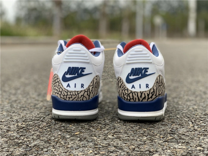AIR JORDAN 3 RETRO TRUE BLUE NIKE AIR FIRST LOOK 854262-106