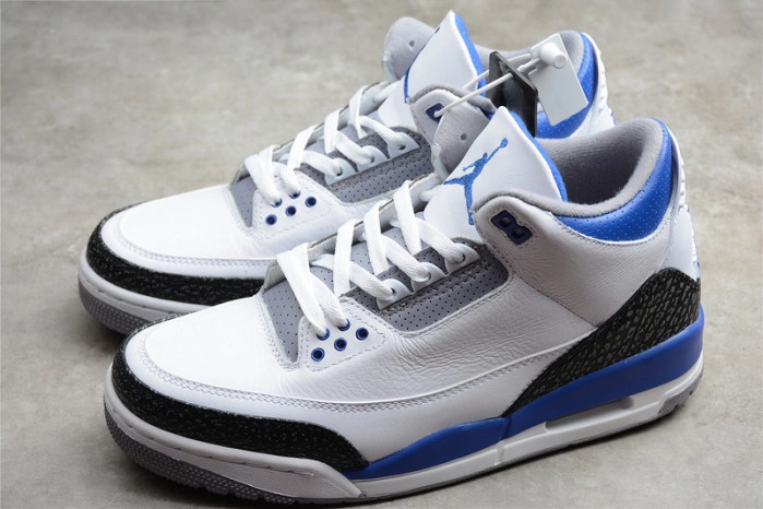 AIR JORDAN 3 RETRO WHITE BLUE CT8532-145