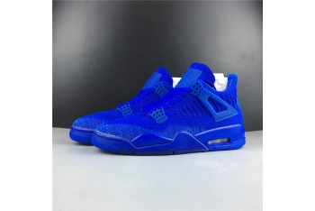AIR JORDAN 4 FLYKNIT “HYPER ROYAL” AQ3559-400