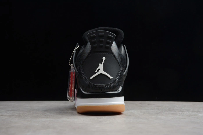 AIR JORDAN 4 RETRO BLACK LASER CI1184-001