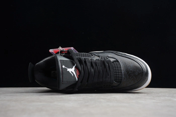AIR JORDAN 4 RETRO BLACK LASER CI1184-001