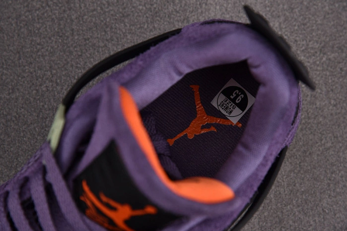 AIR JORDAN 4 RETRO“CANYON PURPLE” AQ9129-500