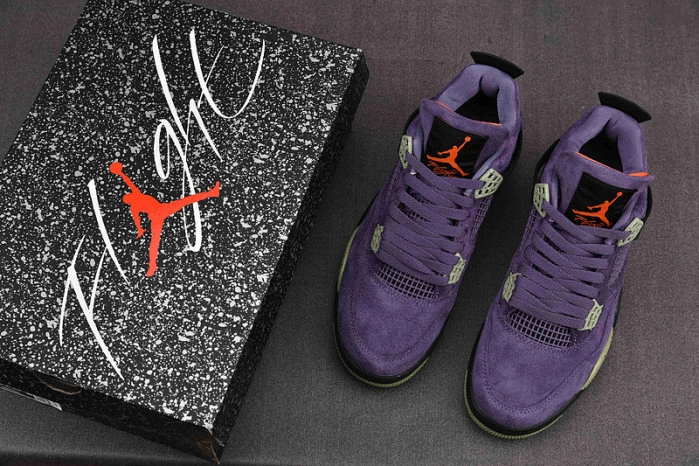 AIR JORDAN 4 RETRO“CANYON PURPLE” AQ9129-500