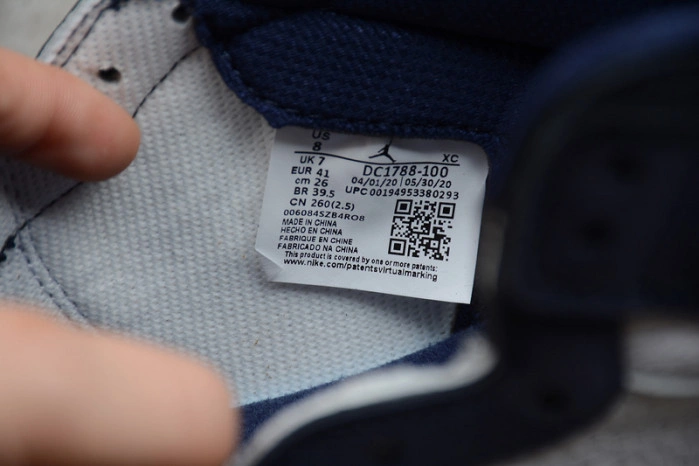 AIR Jordan 1 Retro High Midnight Navy (2020) DC1788-100