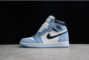 AIR Jordan 1 Retro High White University Blue Black 555088-134