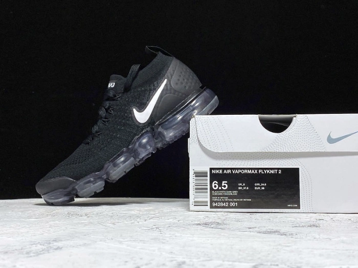 AIR VAPORMAX 2 BLACK WHITE 942842-001