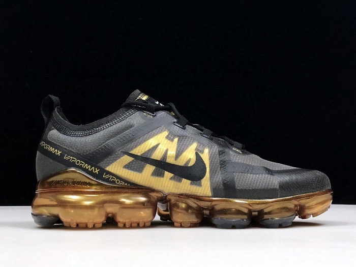 AIR VAPORMAX 2019 BLACK METALLIC GOLD AR6631-002