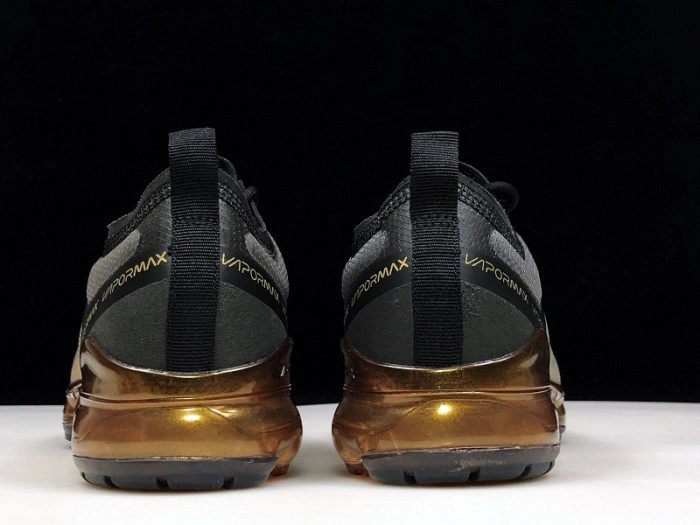 AIR VAPORMAX 2019 BLACK METALLIC GOLD AR6631-002
