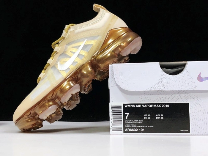 AIR VAPORMAX 2019 CREAM LIGHT BONE (W) AR6632-101