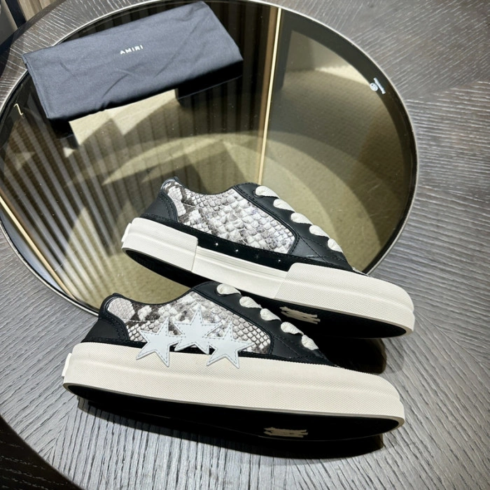 AMIRI SUNSET SKATE SNEAKERS (Snake)