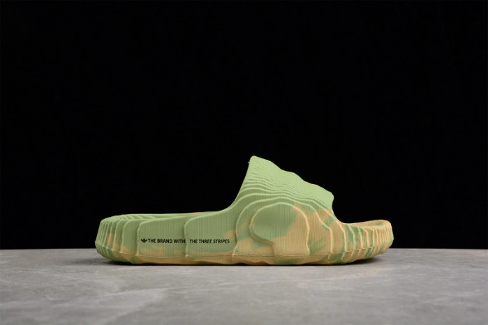 Adidas Adilette 22 Slides Magic Lime St Desert Sand GY1597