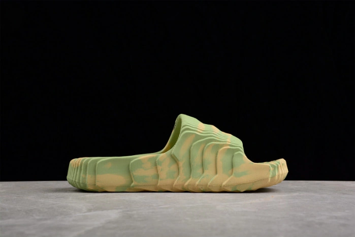 Adidas Adilette 22 Slides Magic Lime St Desert Sand GY1597