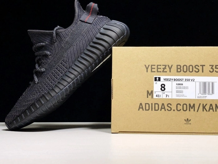 Adidas Mens Yeezy Boost 350 V2 Black FU9006