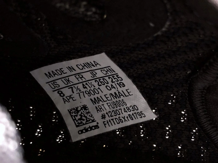 Adidas Mens Yeezy Boost 350 V2 Black FU9006