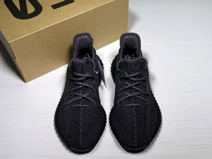 Adidas Mens Yeezy Boost 350 V2 Black FU9006