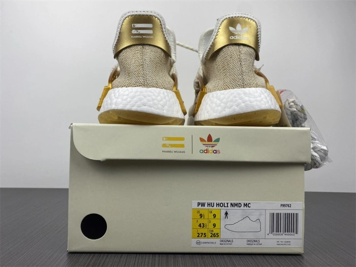 Adidas Pharrell NMD HU China Pack Happy (Gold) F99762