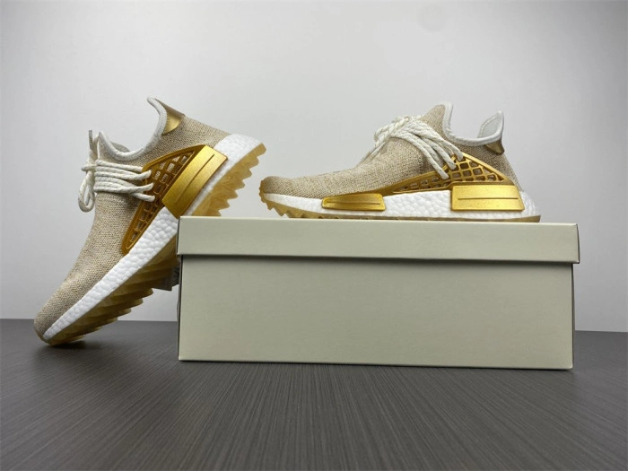 Adidas Pharrell NMD HU China Pack Happy (Gold) F99762