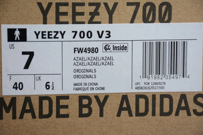 Adidas Yeezy 700 V3 Azael Glow in the Dark FW4980