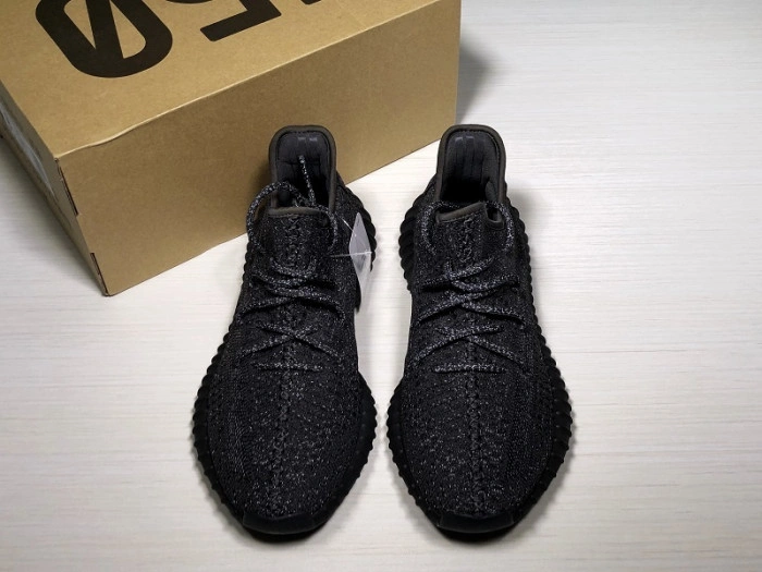 Adidas Yeezy Boost 350 V2 'Black Reflective'  FU9007
