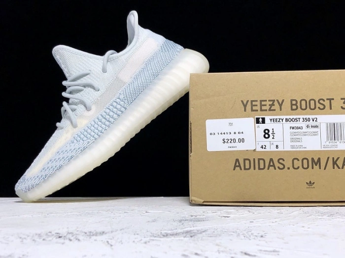 Adidas Yeezy Boost 350 V2 Cloud White (Non-Reflective)  FW3043