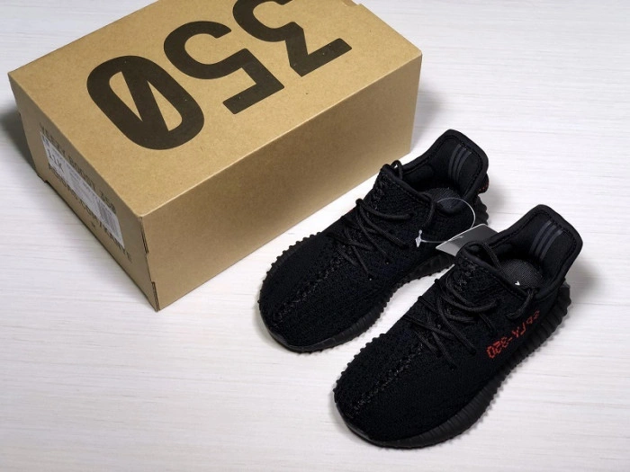 Adidas Yeezy Boost 350 V2 Infant Black Red  BB6372 Kids