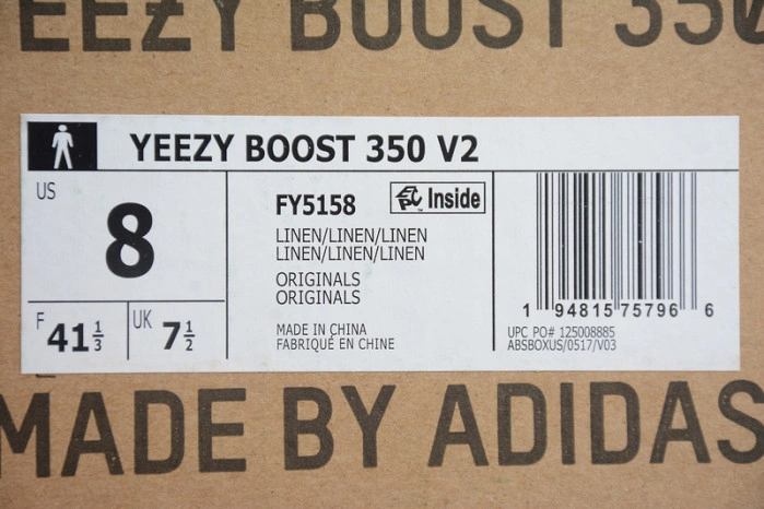 Adidas Yeezy Boost 350 V2 Linen FY5158