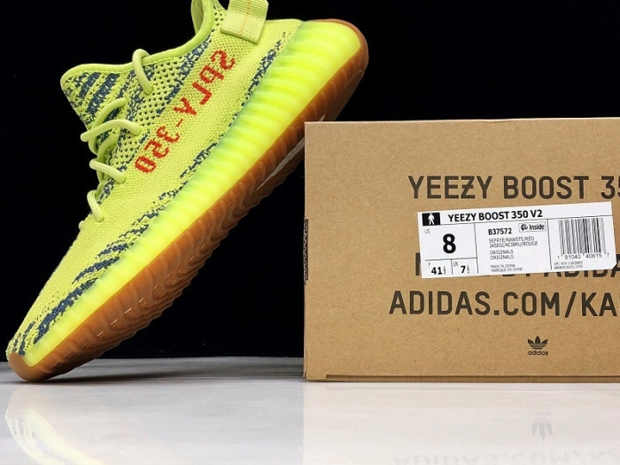 Adidas Yeezy Boost 350 V2 Semi Frozen Yellow  B37572