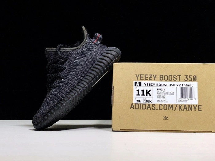 Adidas Yeezy Boost 350 V2 in Black FU9006 Kids
