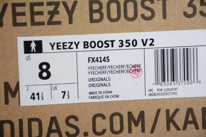 Adidas Yeezy Boost 350 V2“ Yecheil Refelective ” FX4145