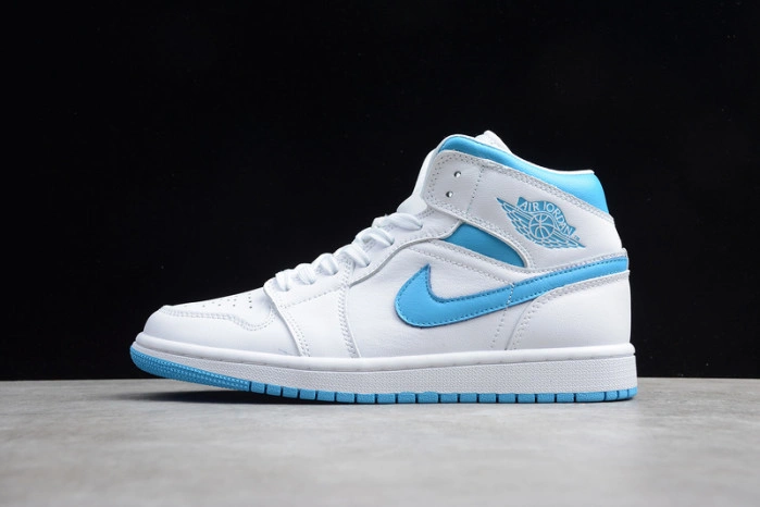 Air  Jordan 1 Mid UNC (W)  BQ6472-114
