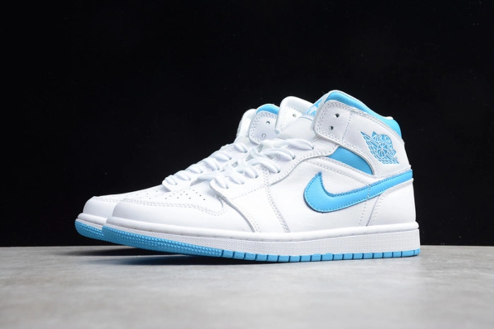 Air  Jordan 1 Mid UNC (W)  BQ6472-114