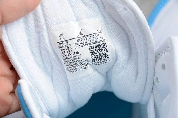 Air  Jordan 1 Mid UNC (W)  BQ6472-114