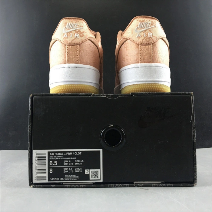 Air Force 1 Low Clot Rose Gold Silk  CJ5290-600