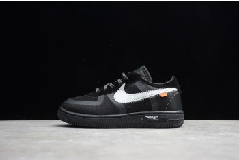 Air Force 1 Low O-W Black  (TD)  BV0853-001