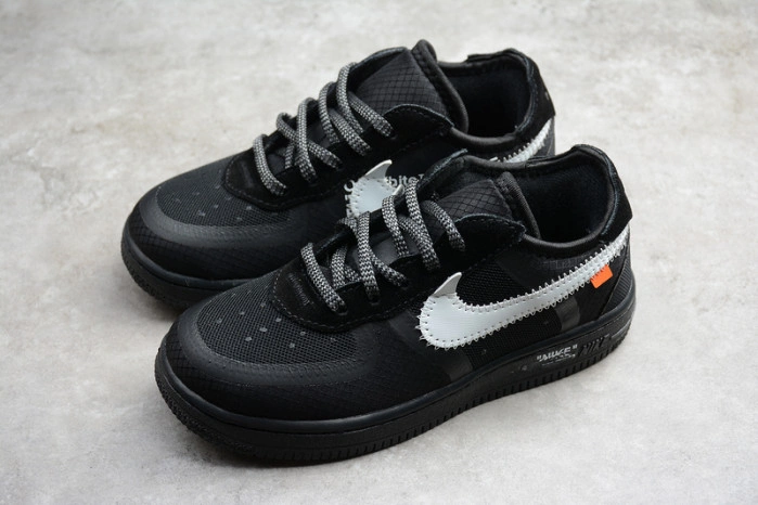 Air Force 1 Low O-W Black  (TD)  BV0853-001
