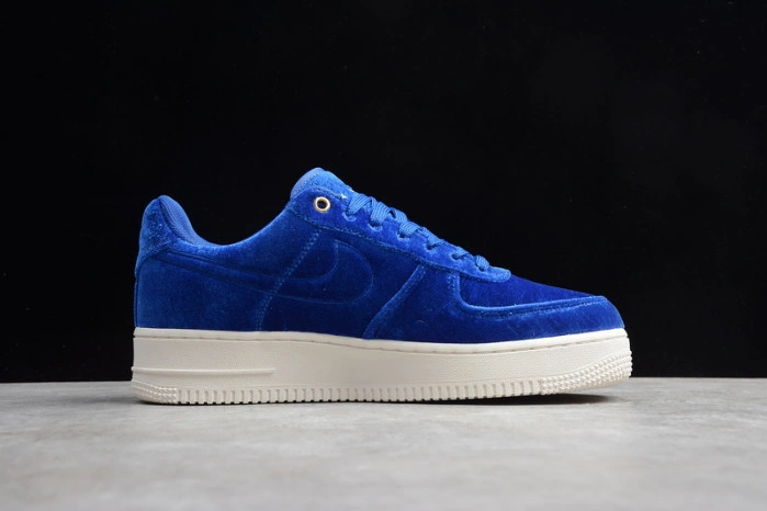 Air Force 1 Low Premium 3 Velour Blue Void  AT4144-400