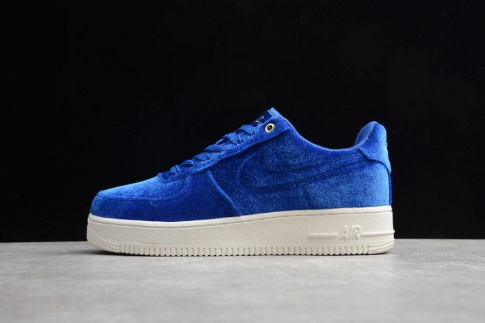 Air Force 1 Low Premium 3 Velour Blue Void  AT4144-400