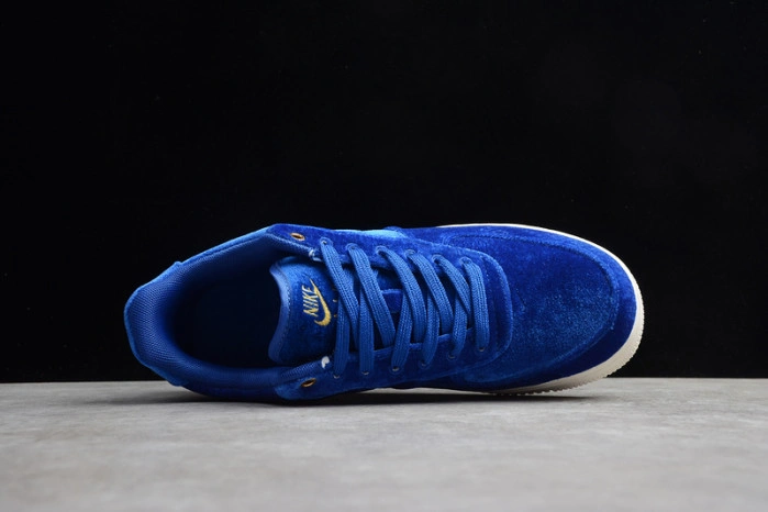 Air Force 1 Low Premium 3 Velour Blue Void  AT4144-400