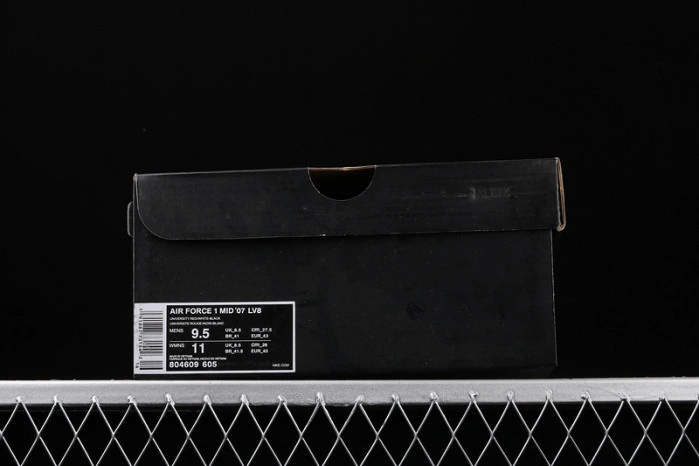 Air Force 1 Mid Utility University Red  804609-605